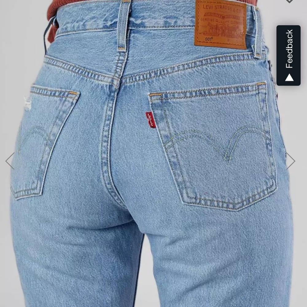 PREMIUM LEVIS 501 ORIGINAL (Ripped/ Distressing)